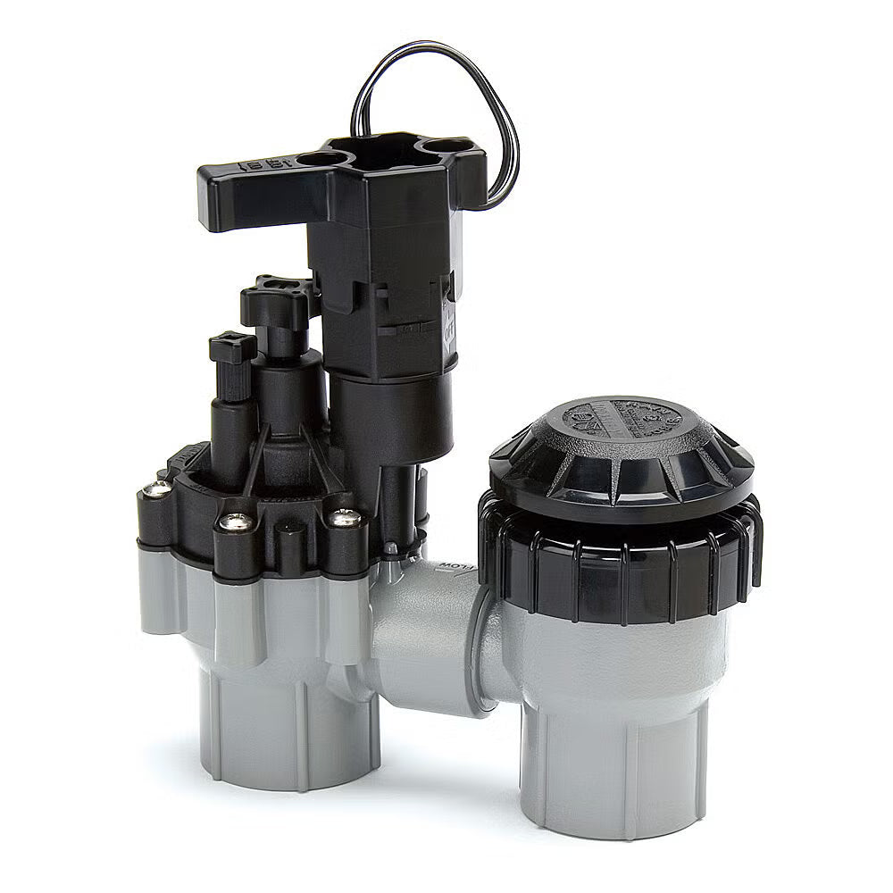 100ASVF 1" Plastic Residential Anti-Siphon Irrigation Valve with Flow Control