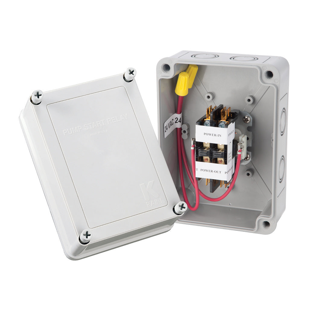 Pump Start Relay: 3HP@110V/220V 24V Coil