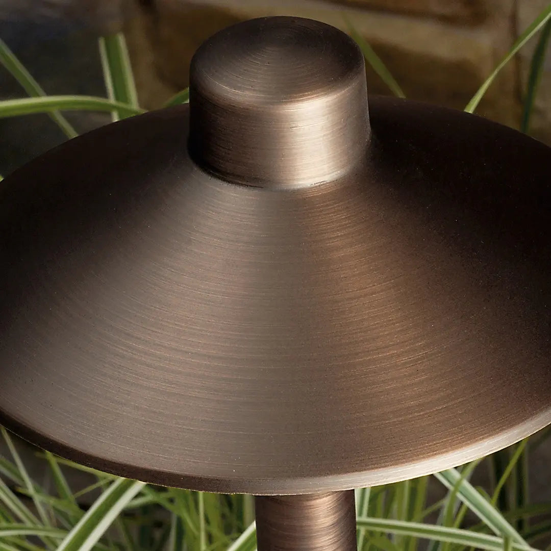 Kichler 12V Brass 6.75" Path Light Centennial Brass