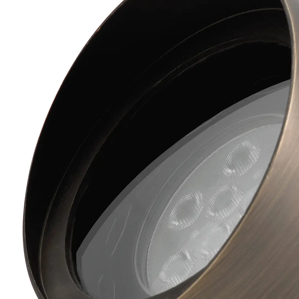 Kichler 12V PAR 36 Brass Uplight Accent Light Centennial Brass