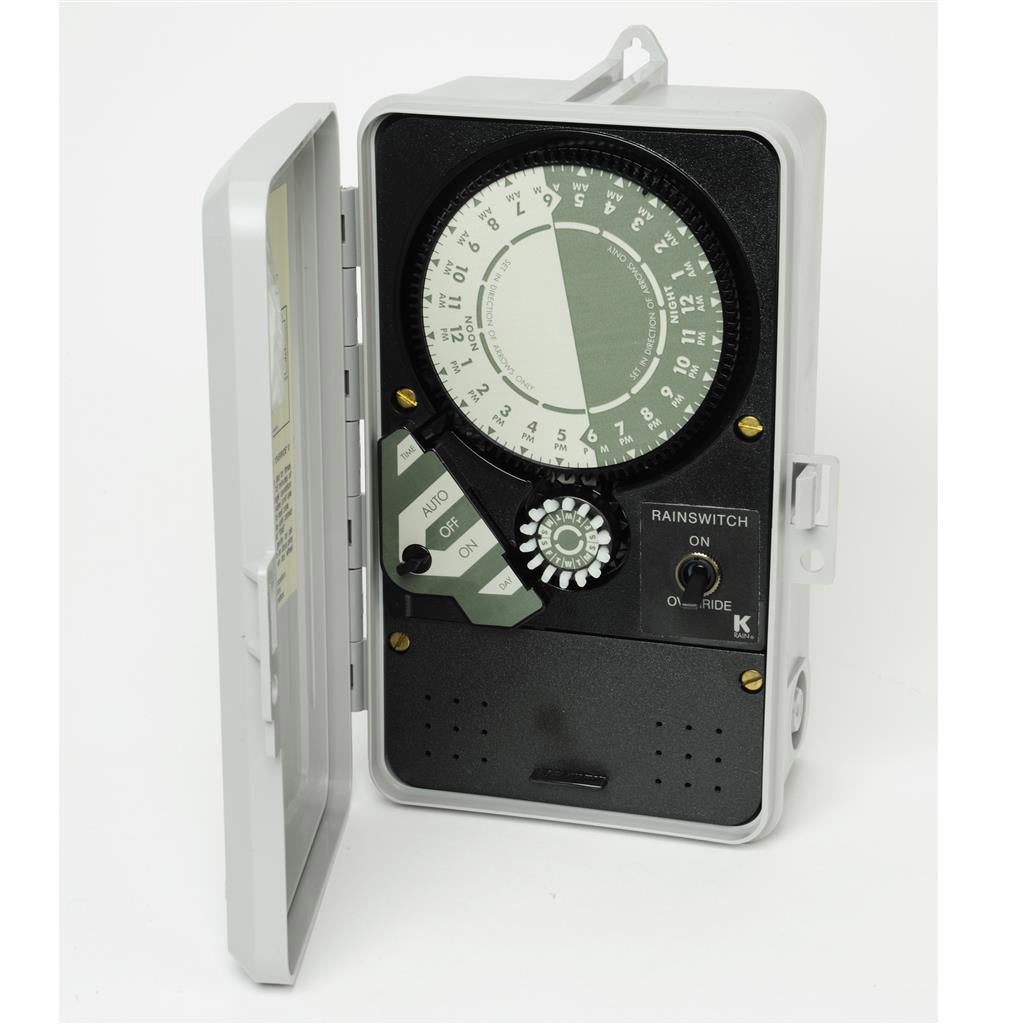 Single Station Irrigation Controller: Rain switch ready 110V in 24V out 20VA