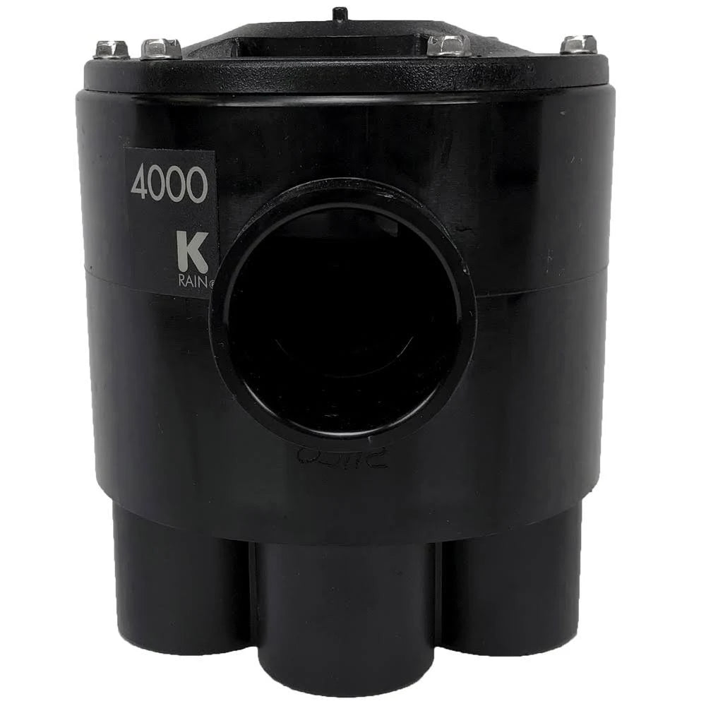 K-RAIN 1-1/4" 4000 Valve 4 Outlet 3 Zone with Lite Spring