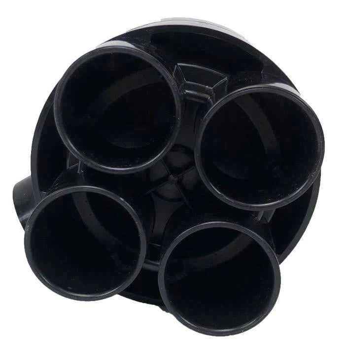 K-RAIN 1-1/4" 4000 Valve 4 Outlet 3 Zone with Lite Spring