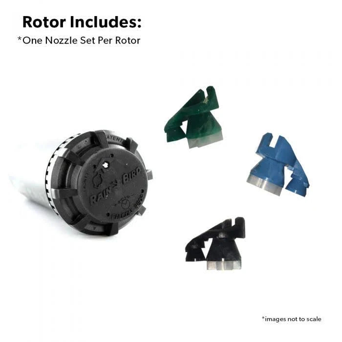 RAINBIRD 4" Falcon 6504 Rotor Pop-Up Sprinkler - Part-Circle Pattern Nozzle