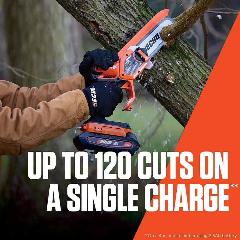 eFORCE® Battery System 56V 6 in. Pruning Saw 2.5 Ah Battery & Top Mount Charger