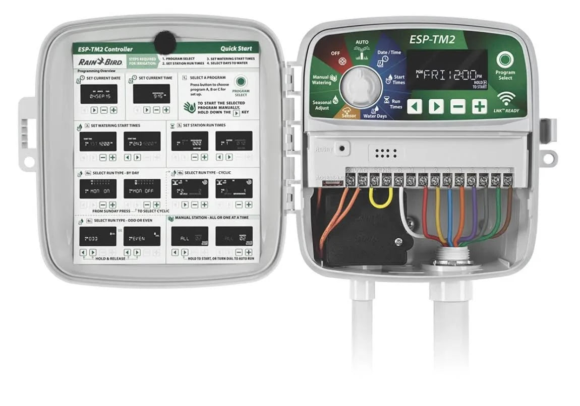 Rain Bird ESP-TM2 6 Station Indoor/Outdoor Irrigation Controller
