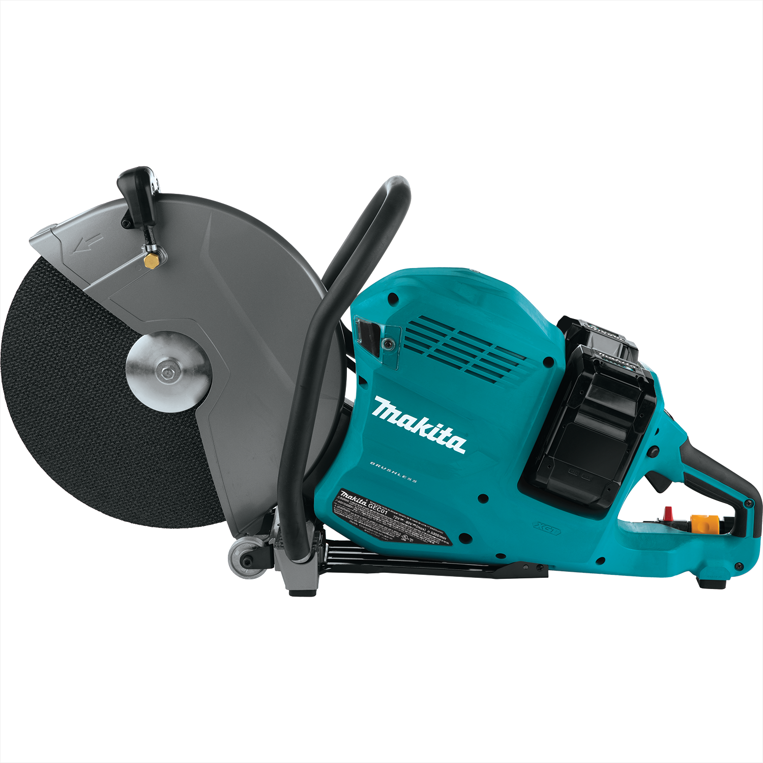 80V max (40V max X2) XGT Brushless 14" Power Cutter Kit with 4 Batteries, AFT, Electric Brake (8.0Ah)
