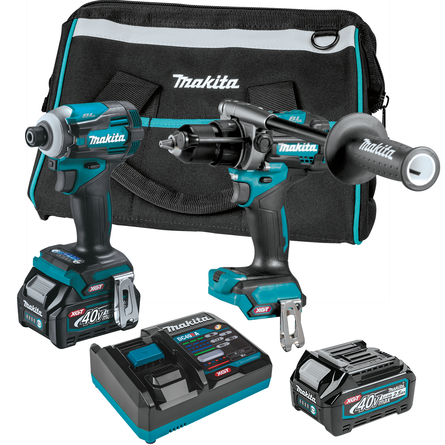 40V max XGT Brushless Cordless 2‑Pc. Combo Kit (2.5Ah)