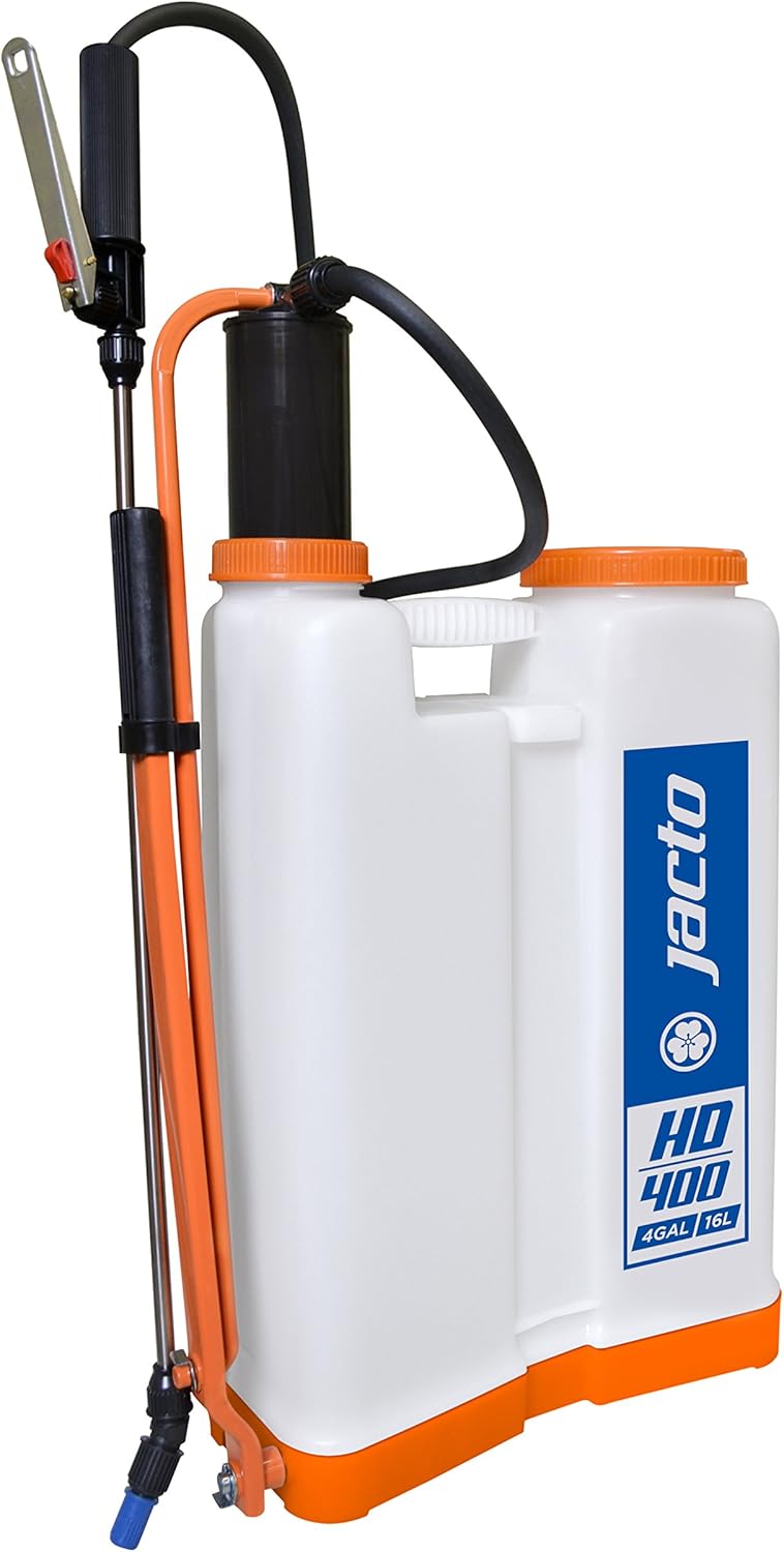 HD400 White Backpack Sprayer 4 gal
