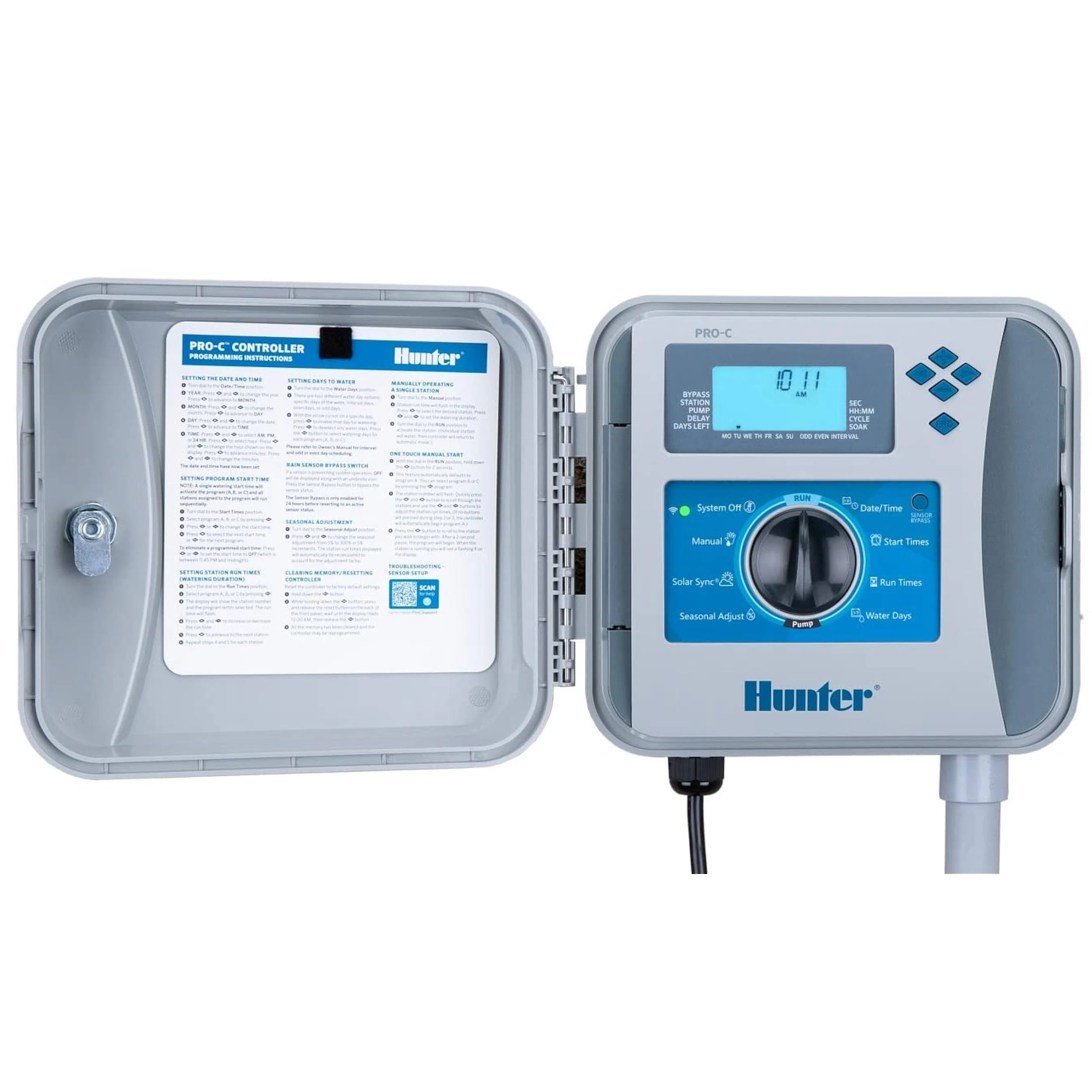 Hunter Pro-C P2C 4-Station Indoor/Outdoor Controller