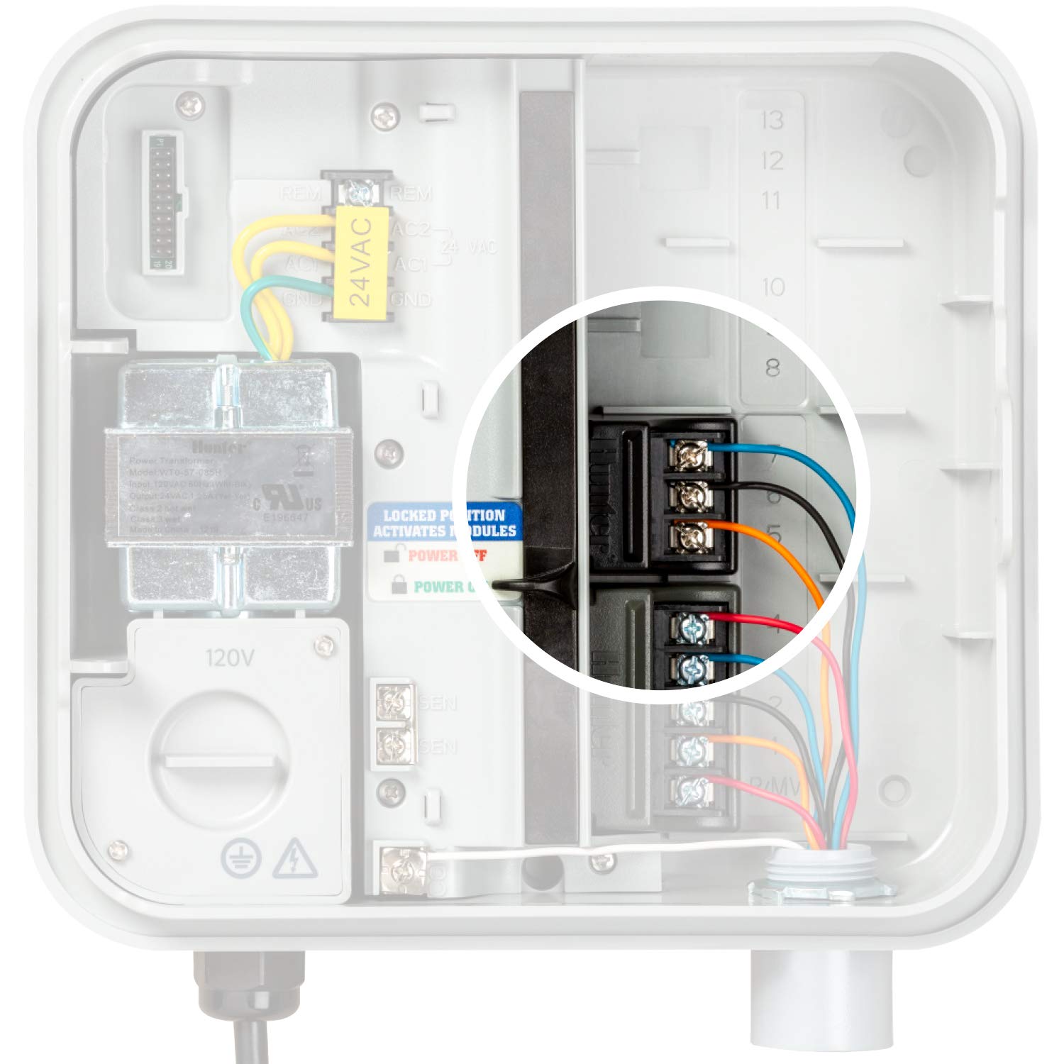 Hunter PCM-300 3 Station Expansion Module for Pro-C Controller