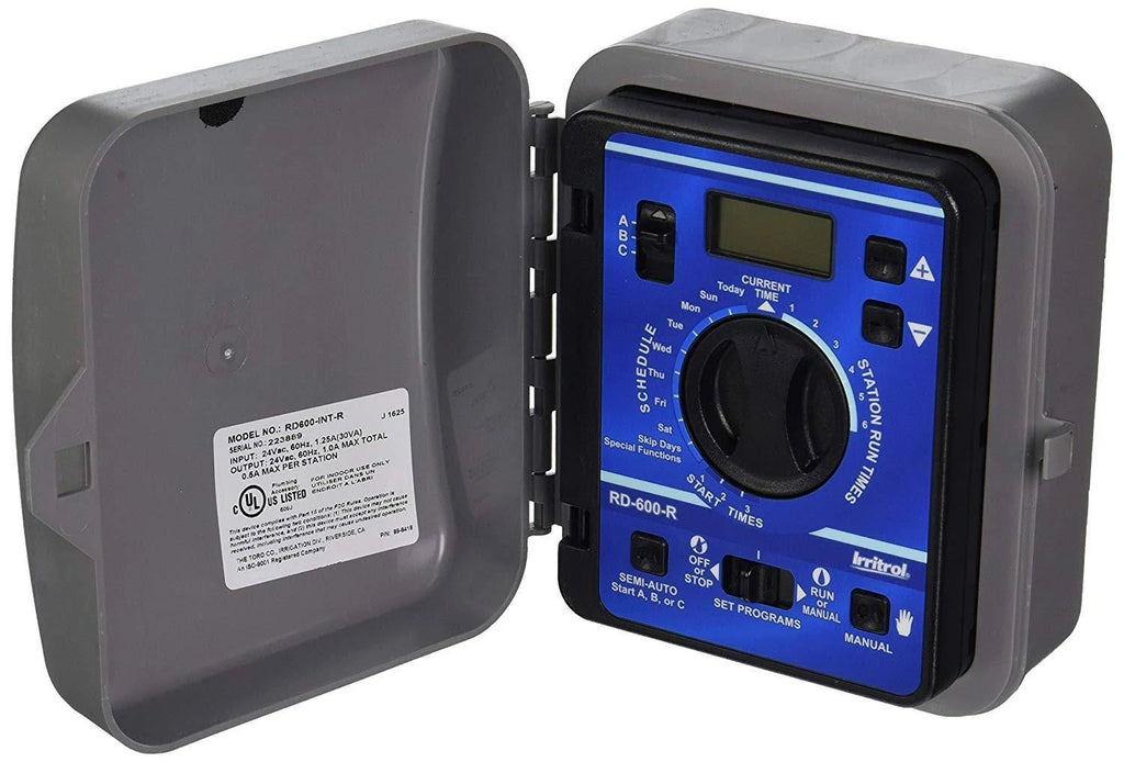 Irritrol Rain Dial 6 Station Indoor Controller